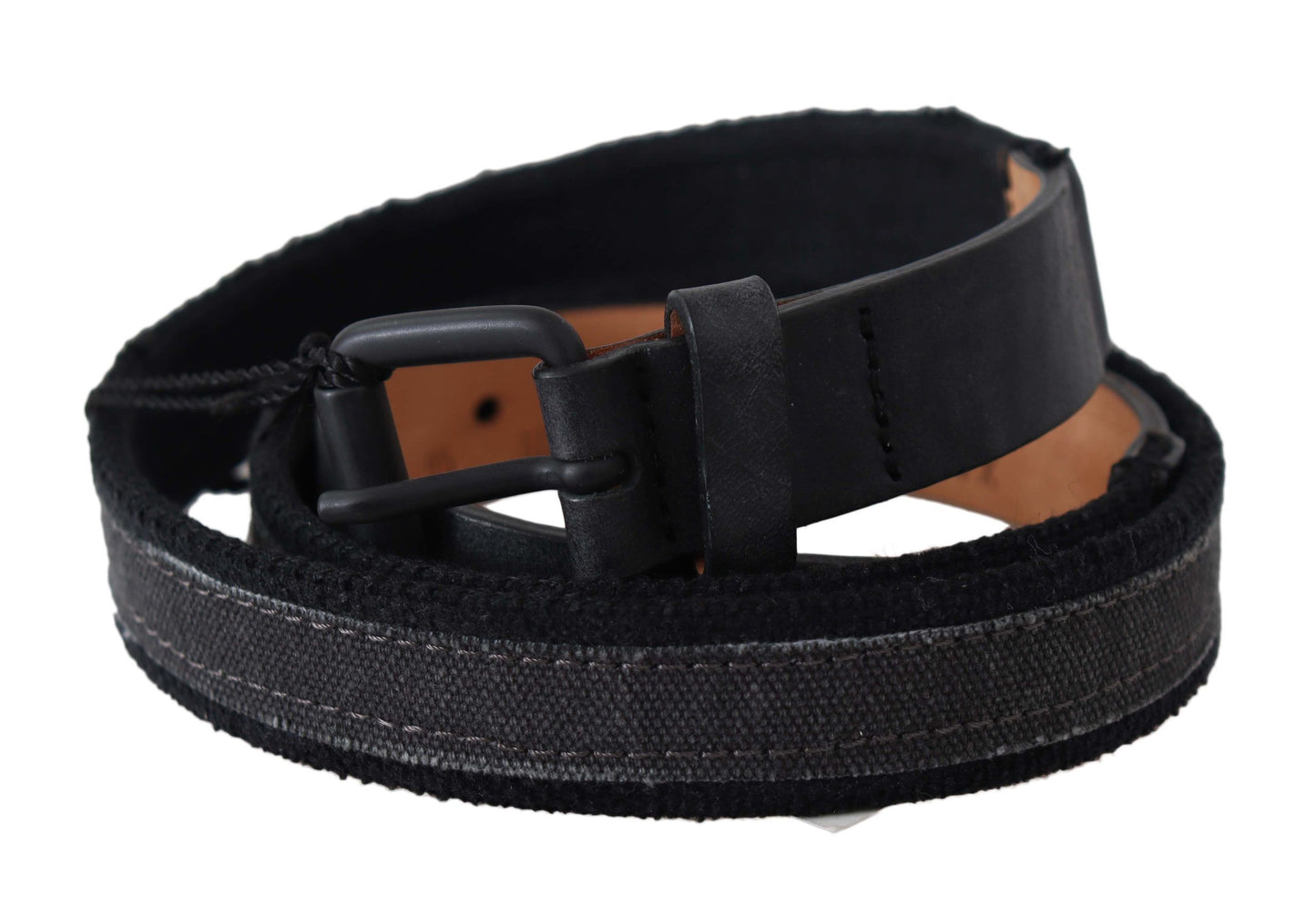 Chic Black Leather Waist Belt - Virtus & Savoir