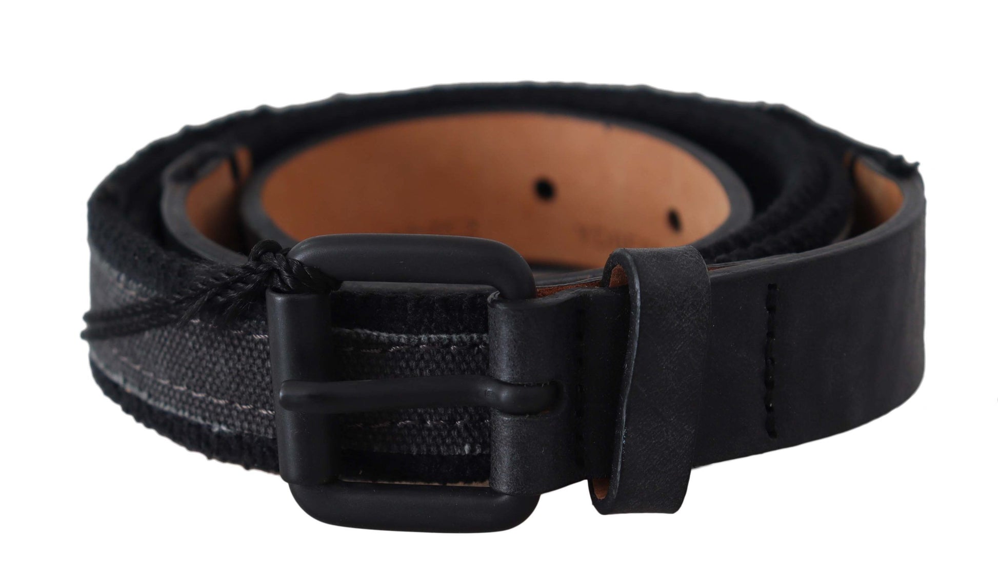 Chic Black Leather Waist Belt - Virtus & Savoir