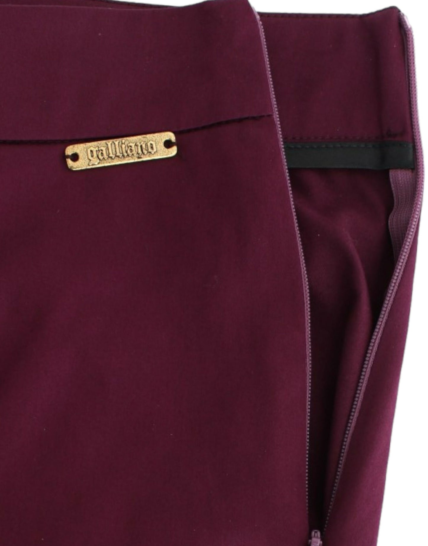 Elegant Purple Slim Pants - Virtus & Savoir