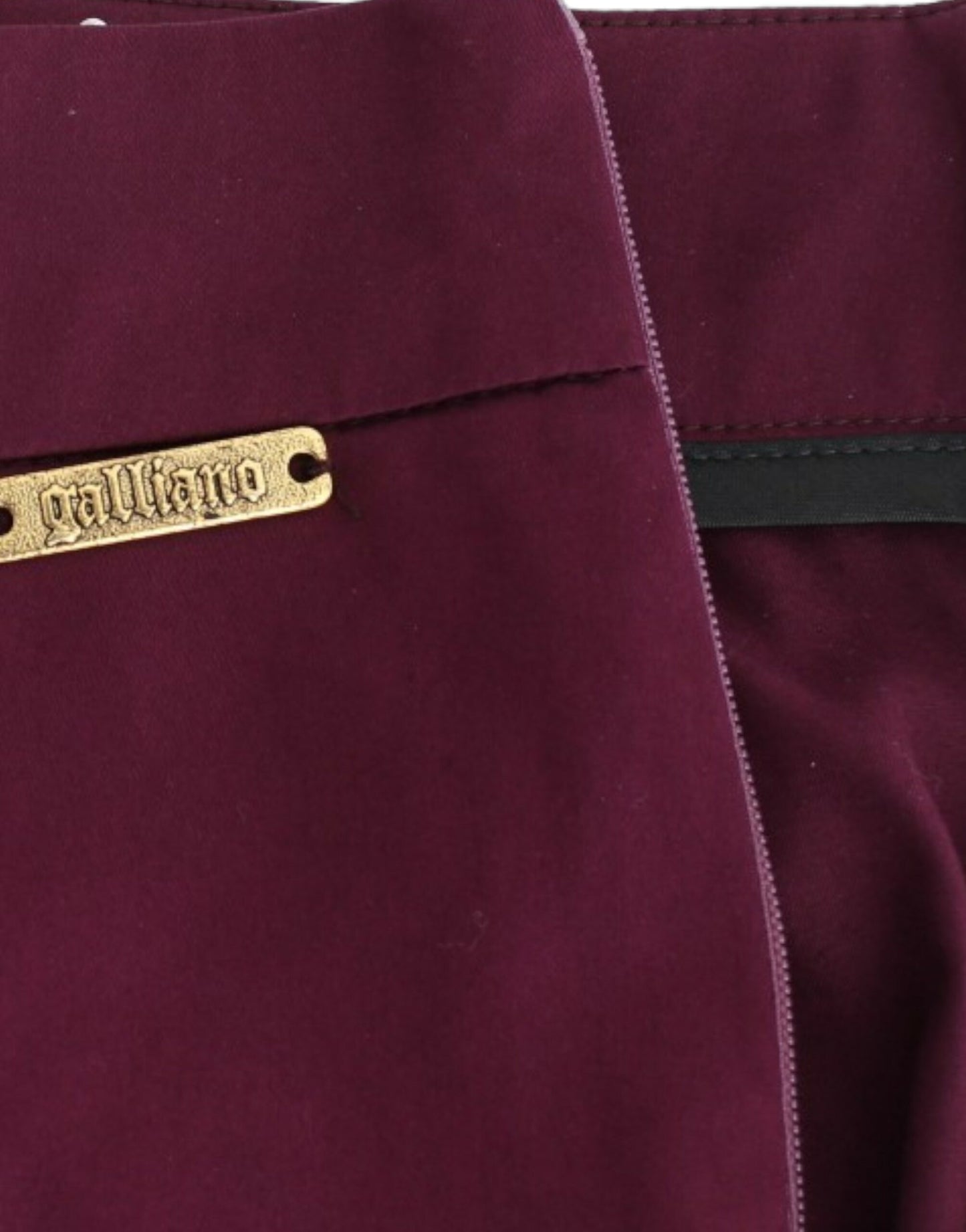 Elegant Purple Slim Pants - Virtus & Savoir